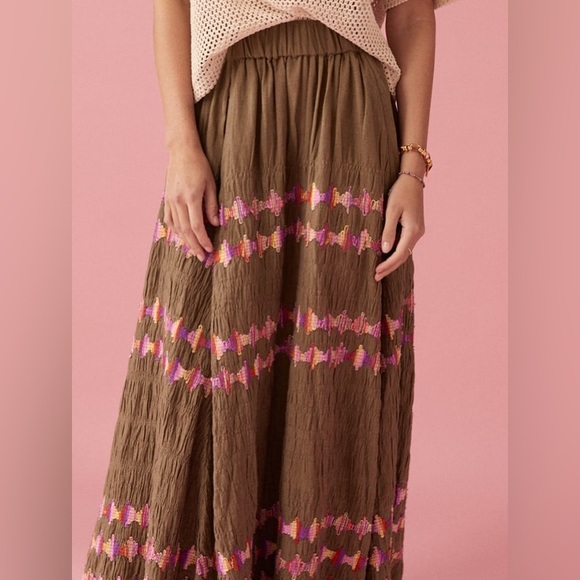 NWT Boteh Hera Appliqué Maxi Skirt - Size XS - Picture 2 of 5